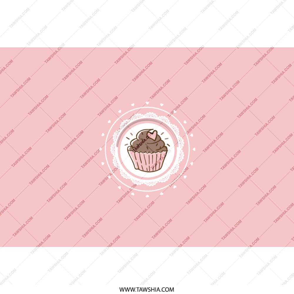 Cute Cupcake Tumbler, Pink Tumbler, Sweet Treat Design, Baking Lover Gift, Foodie Tumbler, Gift for Baker, Drinkware - Tawshia