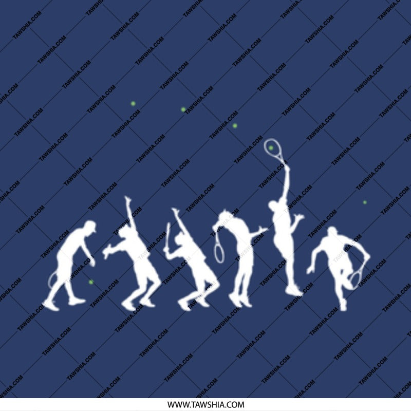 Evolution of Badminton Enthusiasts Wall Art product