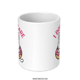 Donut Cat Mug, Funny Cat Lover Gift, Cute Kitten Coffee Mug, I Donut Care Mug, Sarcastic Mug, Kawaii Cat Mug, Unique Gift Idea - Tawshia