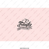 Friends Forever Tumbler, Best Friend Gift, Friendship Tumbler, Gift for Friends, Custom Tumbler, Unique Tumbler, Birthday Gift - Tawshia