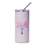Heart Tree Tumbler, Love Tree Tumbler, Valentines Day Gift, Heart Tumbler, Tree Tumbler, Valentine Tumbler, Heart Tree, Love Tree - Tawshia