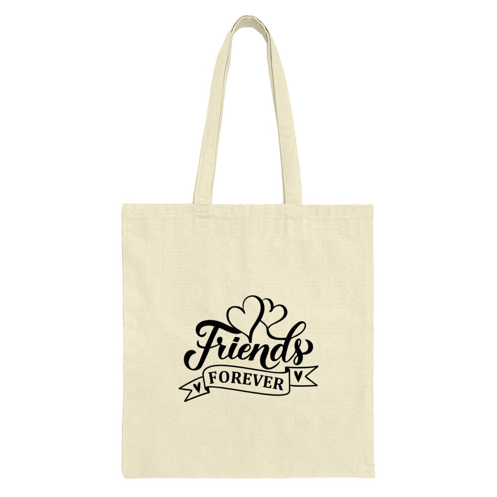 Friends Forever Tote Bag, Friendship Gift, Best Friends Bag, Cute Tote Bag, Everyday Bag, Gift for Her, Shopping Bag - Tawshia