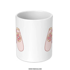 Pink Game Controller Mug, Gamer Gift Idea, Cute Pastel Mug, Video Game Lover Present, Gaming Mug, Unique Coffee Mug - Tawshia
