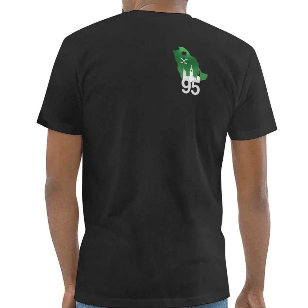 Unique Design Black 95 Tee Shirt for Casual Wear product