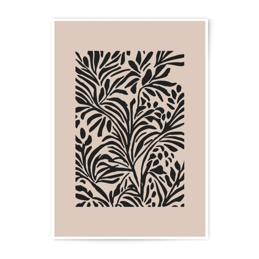 Botanical Photographic Print, Leaf Pattern Art, Modern Plant Print, Nature Wall Decor, Minimalist Home Decor, Contemporary Art - Tawshia