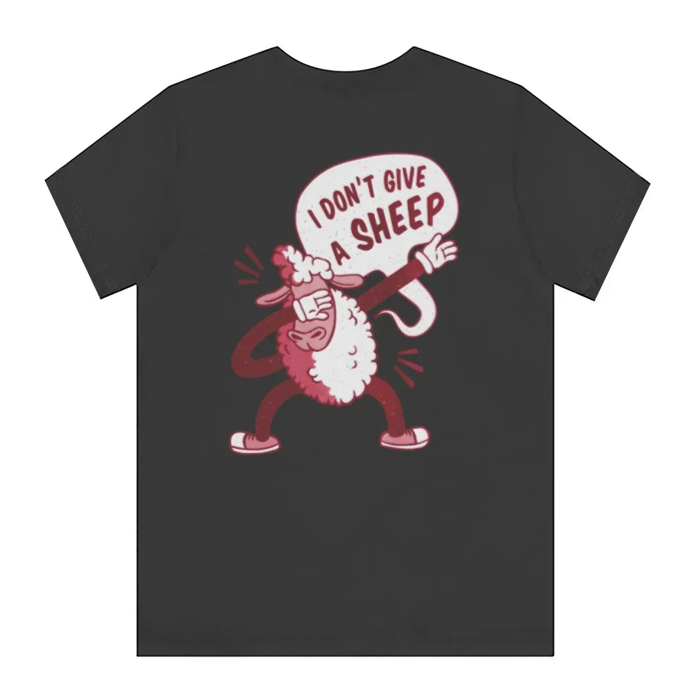I Don't Give A Sheep Graphic Print T-Shirt product type