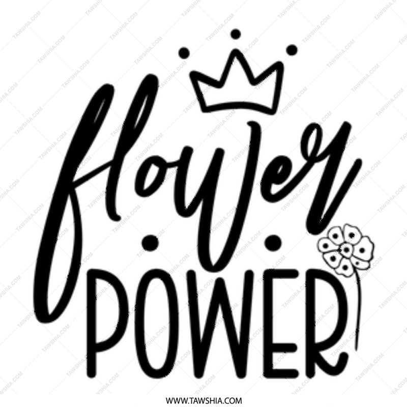 Flower Power Mug, Feminist Gift, Positive Quote, Plant Lover, Empowerment Mug, Floral Mug, Inspirational Mug - Tawshia