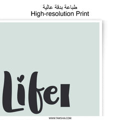 True Friends Photographic Prints, Friendship Quote Art, Gift For Best Friend, Typography Art, Home Decor, Minimalist Wall Art - Tawshia