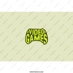 Video Games Tumbler, Gamer Gift Idea, Console Controller Art, Gifts for Gamers, Cool Design Drinkware, Unique Tumbler for Geeks - Tawshia