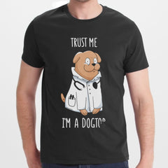Trust Me I'm a Dogtor Funny Graphic Tee product