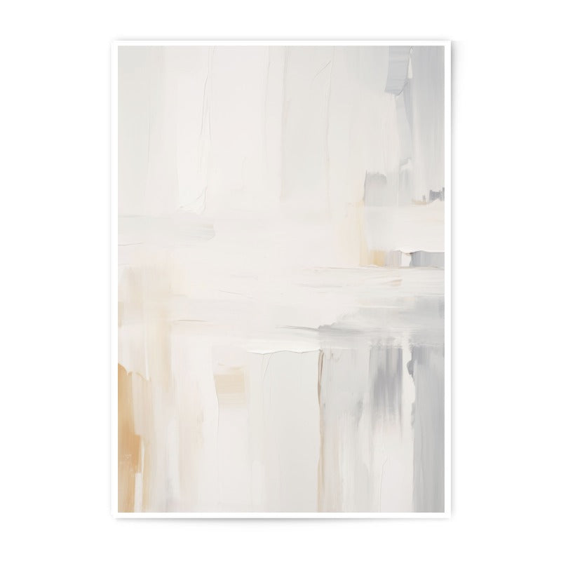 Abstract Art Photographic Print, Neutral Wall Decor, Modern Home Art, Beige Grey Art Print, Minimalist Painting Photo, Fine Art Print - Tawshia