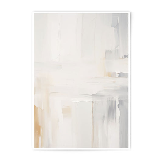 Abstract Art Photographic Print, Neutral Wall Decor, Modern Home Art, Beige Grey Art Print, Minimalist Painting Photo, Fine Art Print - Tawshia