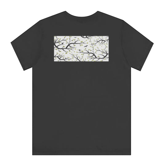 Unique Bird Branches Graphic Back Tee product type