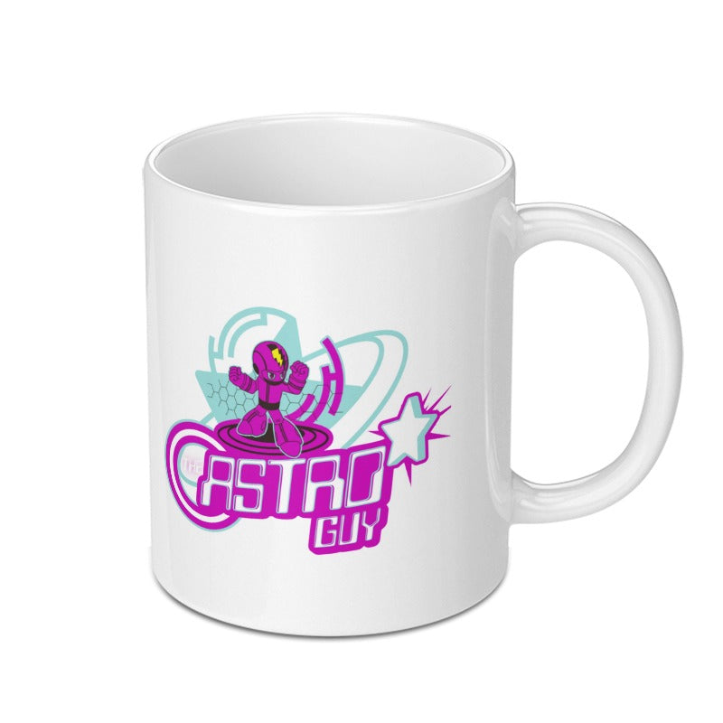 Astro Guy Character White Coffee Mug product