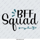 BFF Squad Pinback Button, Best Friends Forever Pin, Friendship Gift, Group Pin, Cute Squad Button, Gift for Bestie, Trendy Pinback Button - Tawshia