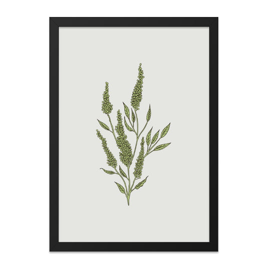 Botanical Wall Art, Green Plant Print, Simple Nature Decor, Minimalist Art Print, Modern Home Art, Farmhouse Decor, Kitchen Art, Wall Decor - Tawshia