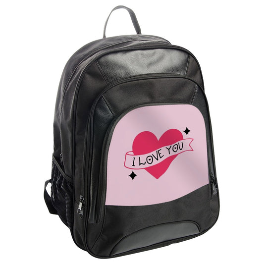 Heart Backpack, I Love You Gift, Cute Heart Design, Trendy Backpack, Everyday Pack, Valentine's Day Gift, Travel Backpack - Tawshia