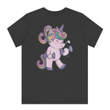 Rainbow Unicorn Weightlifting Graphic T-shirt product