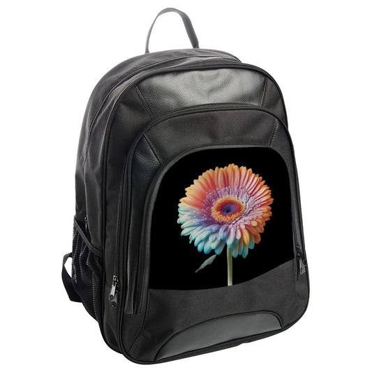 Gerbera Backpack, Floral Backpack, Colorful Flower Backpack, Trendy Backpack, Everyday Backpack - Tawshia