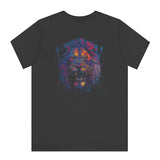 Neon Roaring Lion Graphic Design Shirt product type
