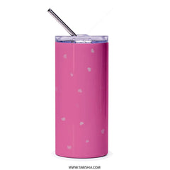 Be A Little Kinder Tumbler, Inspirational Quote Tumbler, Motivational Tumbler, Pink Tumbler, Gift For Her, Tumbler With Straw - Tawshia