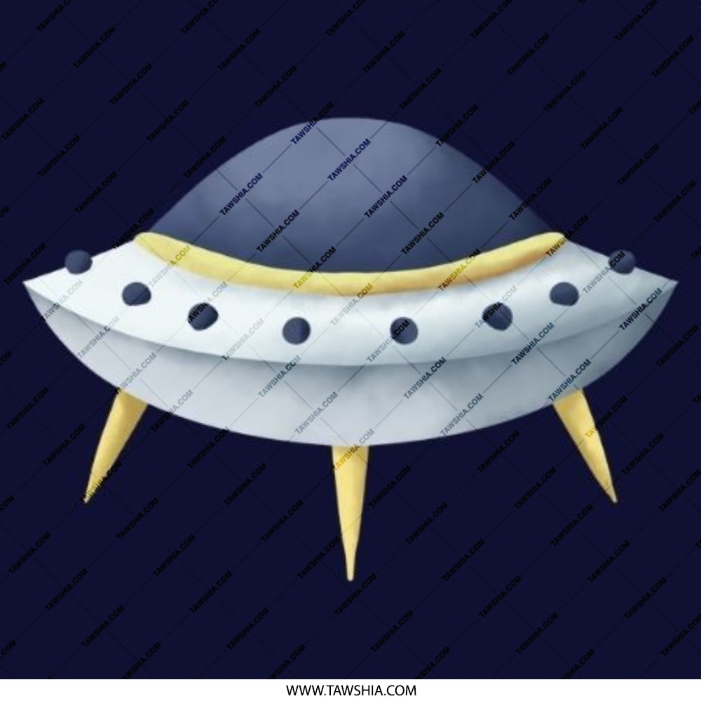 UFO Pinback Button, Flying Saucer Badge, Outer Space Button, Alien Invasion Brooch, Sci Fi Lapel Pin, Gift for Space Enthusiast, Cute Badge - Tawshia
