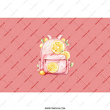 Lemon Backpack Tumbler, Cute Tumbler, Summer Tumbler, Back To School Tumbler, Trendy Tumbler, Pink Tumbler, Travel Tumbler, Gift For Her - Tawshia