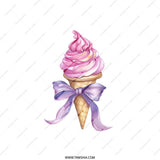 Ice Cream Pillow, Cute Cone Pillow, Sweet Treat Throw Pillow, Decorative Pillow Cover, Playful Home Decor, Unique Gift Idea - Tawshia