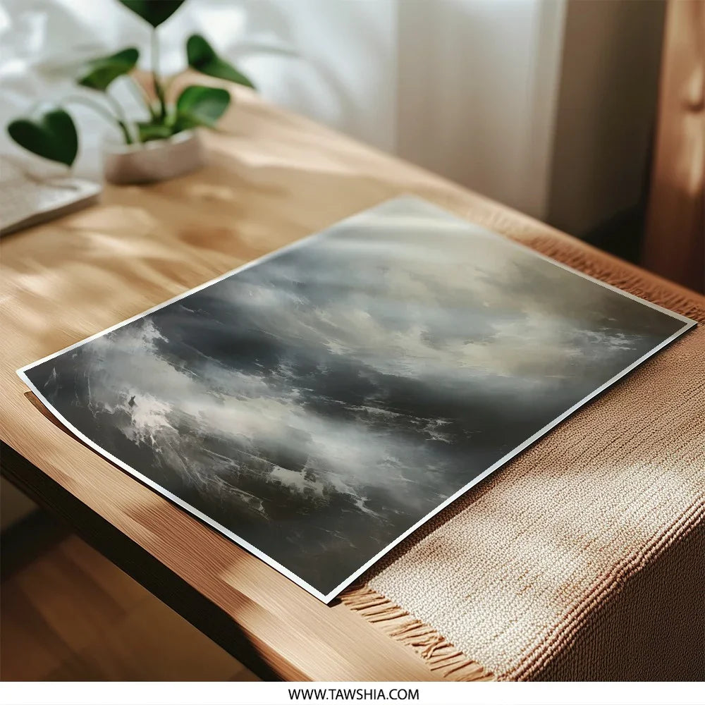 Dramatic Sky Photographic Prints, Cloudscape Art, Moody Weather Photo, Abstract Sky Prints, Wall Decor, Atmospheric Prints - Tawshia