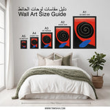 Alexander Calder Wall Art, Abstract Painting Print, Modern Art Poster, Calder Exhibition Decor, Art Lover Gift, Home Decoration - Tawshia