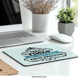 True Friends Mouse Pad, Inspirational Quote Gift, Friendship Gift, Desk Accessories, Office Decor, Motivational Mousepad, Unique Mouse Pad - Tawshia