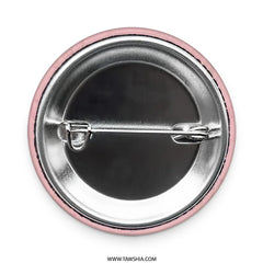 Cactus Flower Pinback Button, Desert Bloom Badge, Pink Floral Pin, Botanical Jewelry, Cute Pin, Trendy Button, Cactus Lover Gift - Tawshia