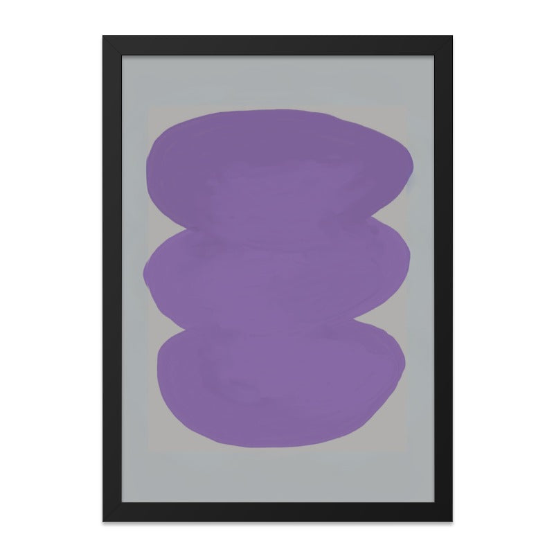 Purple Abstract Wall Art, Modern Art Print, Contemporary Home Decor, Minimalist Painting, Aesthetic Room Decor, Unique Gift Idea - Tawshia