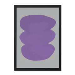Purple Abstract Wall Art, Modern Art Print, Contemporary Home Decor, Minimalist Painting, Aesthetic Room Decor, Unique Gift Idea - Tawshia