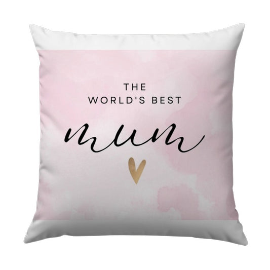 Best Mum Pillow, Mother's Day Pillow, Gift for Mum, Decorative Pillow, Home Decor Pillow, Mum Birthday Pillow - Tawshia