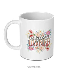 Floral Boutique Owner Mug Perfect Gift product type