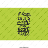 Dream Wish Heart Tumbler, Inspirational Quote Tumbler, Motivational Tumbler, Encouragement Gift, Gift For Her, Tumbler With Straw - Tawshia