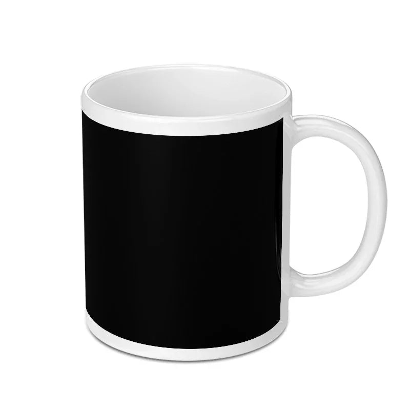 Stylish Black and White Ceramic Coffee Mug product