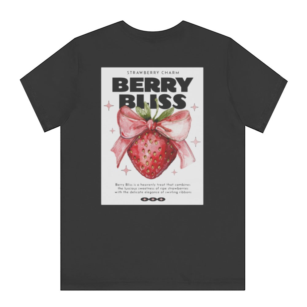 Berry Bliss Strawberry Charm Graphic T-Shirt product