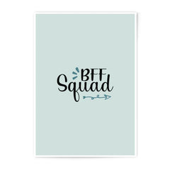 BFF Squad Photographic Prints, Best Friends Wall Art, Friendship Decor, Gift for Bestie, Trendy Prints, Cute Room Decor, Group Prints - Tawshia