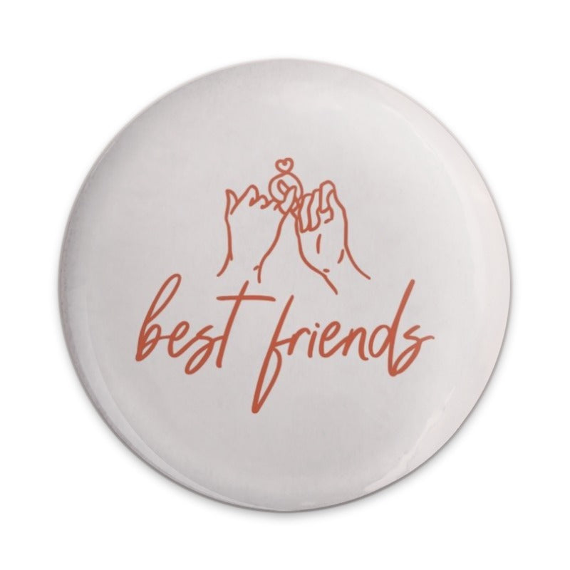 Best Friends Pinback Button, Friendship Button Badge, Gift for Bestie, Matching Best Friend Gift, Best Friend Forever Pin, BFF Button - Tawshia