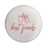 Best Friends Pinback Button, Friendship Button Badge, Gift for Bestie, Matching Best Friend Gift, Best Friend Forever Pin, BFF Button - Tawshia