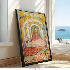 Corridor in the Asylum Wall Art, Van Gogh Print, Hallway Art, Famous Paintings, Classic Art, Home Decor, Wall Decor - Tawshia