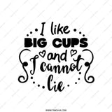 Big Cups Tote Bag, Funny Quote, Trendy Tote Bag, Unique Design Tote, Gift For Her, Coffee Lover Bag, Everyday Bag, Shopping Bag - Tawshia