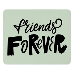 Friends Forever Mouse Pad, Friendship Gift, Best Friend Gift, Motivational Mousepad, Cute Desk Accessory, Forever Friends - Tawshia