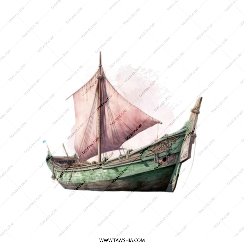 Sailing Boat Tote Bag, Nautical Tote Bag, Boat Lover Gift, Unique Tote Bag, Canvas Tote Bag, Beach Tote Bag, Everyday Tote Bag - Tawshia