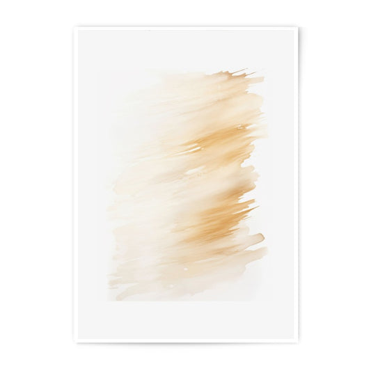 Abstract Art Photographic Print, Beige Neutral Wall Decor, Minimalist Art, Home Office Decor, Watercolor Art Print, Modern Art Print - Tawshia