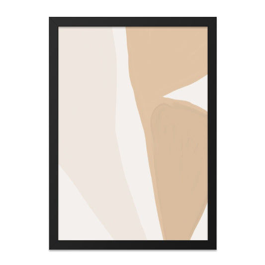 Abstract Beige Wall Art, Modern Art Print, Minimalist Wall Decor, Neutral Color Art, Home Decor, Living Room Art, Trendy Art Wall Art - Tawshia