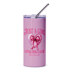 Just A Girl Loves Pink Color Be Yourself product type