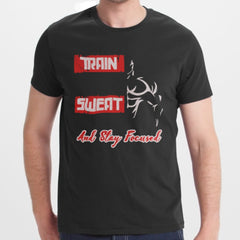 Train Sweat Stay Focused Graphic T-shirt product type